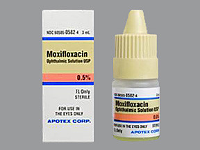 MOXIFLOXACIN 0.5% EYE DROPS