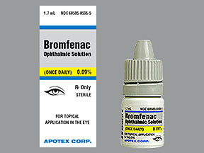 BROMFENAC SODIUM 0.09% EYE DRP