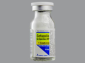 CEFAZOLIN 1 GM VIAL