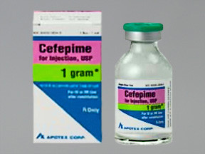 CEFEPIME HCL 1 GM VIAL
