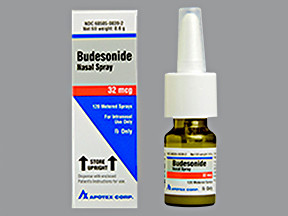 BUDESONIDE 32 MCG NASAL SPRAY