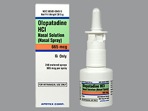 OLOPATADINE 665 MCG NASAL SPRY