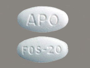 FOSINOPRIL SODIUM 20 MG TAB