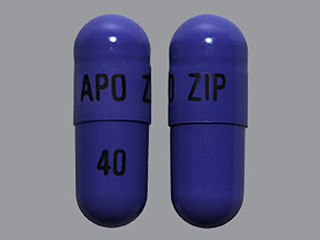 ZIPRASIDONE HCL 40 MG CAPSULE