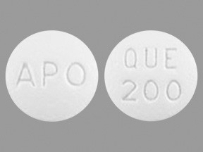 QUETIAPINE FUMARATE 200 MG TAB