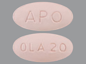 OLANZAPINE 20 MG TABLET
