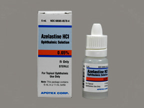 AZELASTINE HCL 0.05% DROPS