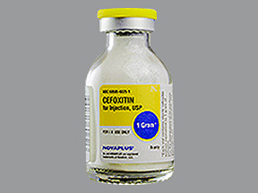 CEFOXITIN 1 GM VIAL