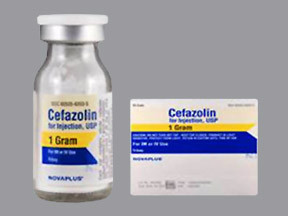 CEFAZOLIN 1 GM VIAL