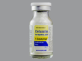 CEFAZOLIN 1 GM VIAL