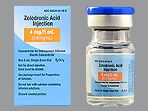 ZOLEDRONIC ACID 4 MG/5 ML VIAL