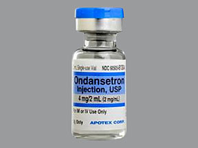 ONDANSETRON HCL 4 MG/2 ML VIAL