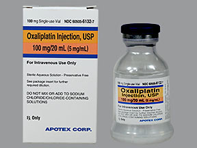 OXALIPLATIN 100 MG/20 ML VIAL