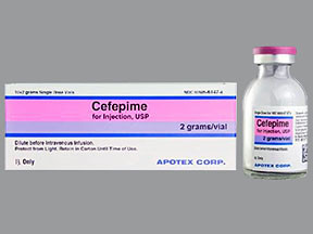 CEFEPIME HCL 2 GRAM VIAL