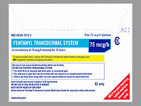 FENTANYL 75 MCG/HR PATCH