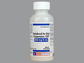 CEFADROXIL 500 MG/5 ML SUSP