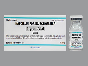 NAFCILLIN 1 GM VIAL