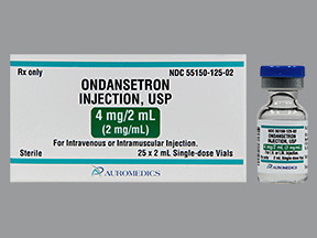 ONDANSETRON HCL 4 MG/2 ML VIAL