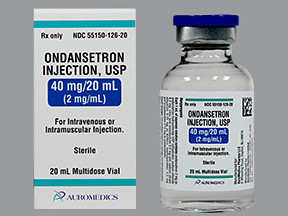 ONDANSETRON 40 MG/20 ML VIAL