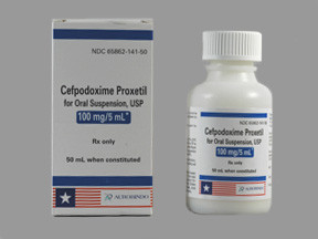 CEFPODOXIME 100 MG/5 ML SUSP