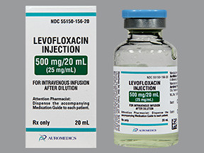 LEVOFLOXACIN 500 MG/20 ML VIAL