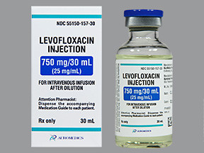 LEVOFLOXACIN 750 MG/30 ML VIAL