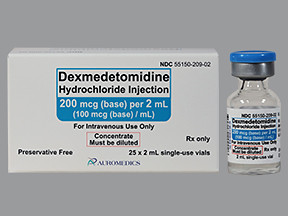 DEXMEDETOMIDINE 200 MCG/2 ML