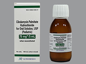 CLINDAMYCIN PEDIATR 75 MG/5 ML