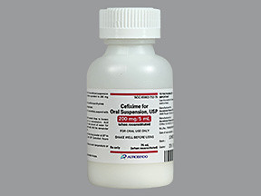 CEFIXIME 200 MG/5 ML SUSP