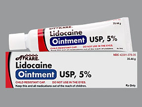 LIDOCAINE 5% OINTMENT