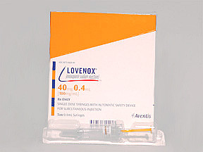 LOVENOX 40 MG/0.4 ML SYRINGE