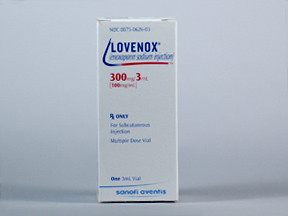LOVENOX 300 MG/3 ML VIAL