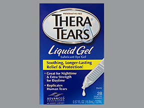 THERA TEARS LIQUID GEL