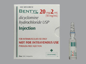 BENTYL 10 MG/ML AMPUL