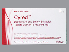 CYRED 28 DAY TABLET