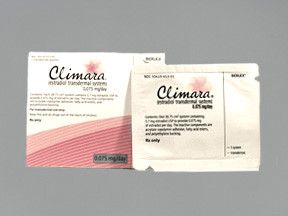 CLIMARA 0.075 MG/DAY PATCH