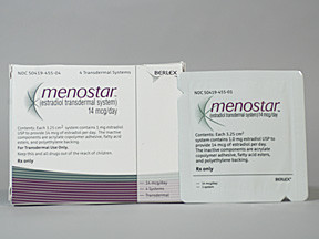 MENOSTAR 14 MCG/DAY PATCH