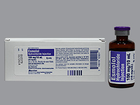 ESMOLOL HCL 100 MG/10 ML VIAL