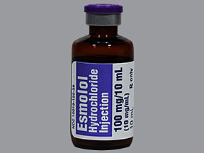 ESMOLOL HCL 100 MG/10 ML VIAL