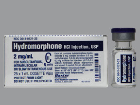 HYDROMORPHONE 2 MG/ML VIAL