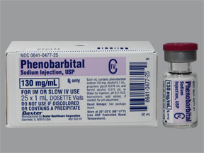 PHENOBARBITAL 130 MG/ML VIAL