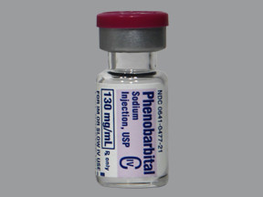 PHENOBARBITAL 130 MG/ML VIAL