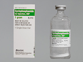 CYCLOPHOSPHAMIDE 1 GM VIAL