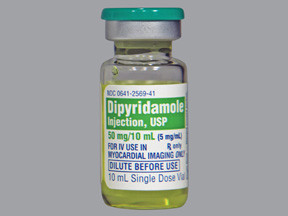 DIPYRIDAMOLE 5 MG/ML VIAL