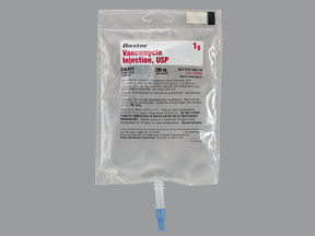 VANCOMYCIN HCL 1G/200 ML BAG