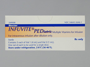 INFUVITE PEDIATRIC VIAL