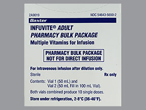 INFUVITE ADULT BULK VIAL