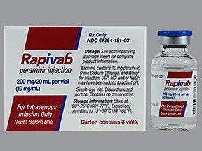 RAPIVAB 200 MG/20 ML VIAL