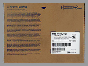 BD LUER-LOK TIP SYRINGE 30 ML