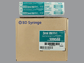 BD 3 ML SYRINGE WITH NEEDLE